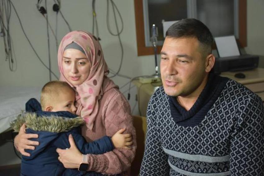 3 yaşındaki Aslan adını ilk kez duydu! Duygu dolu anlar yaşandı