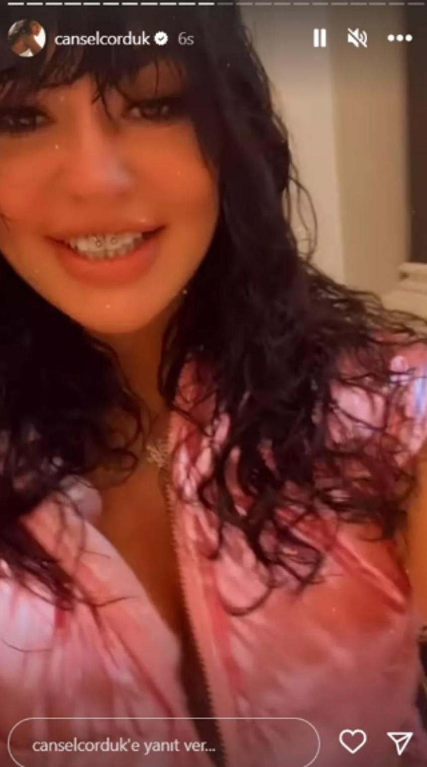 Kısmetse Olur Cansel Çördük cesur pozuyla dikkat çekti!
