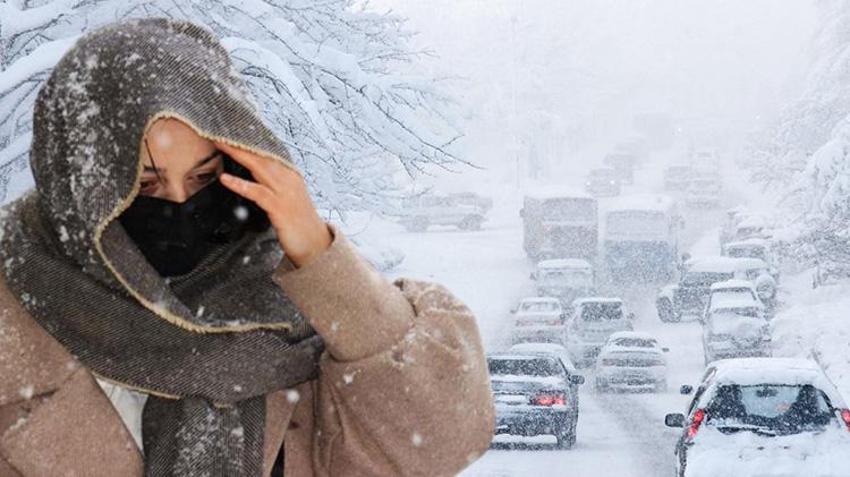 Yoğun kar yağışı başlıyor! Meteoroloji son dakika duyurdu, 2 gün devam edecek
