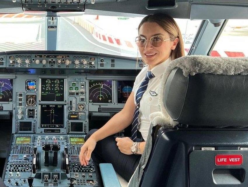 Yağmur Sarıoğlu'ndan bir ilk! 'Atlas Okyanusu'nu geçtiğim ilk uçuş'