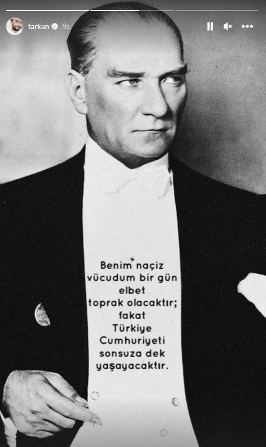 Ünlülerin 29 Ekim Cumhuriyet Bayramı paylaşımları