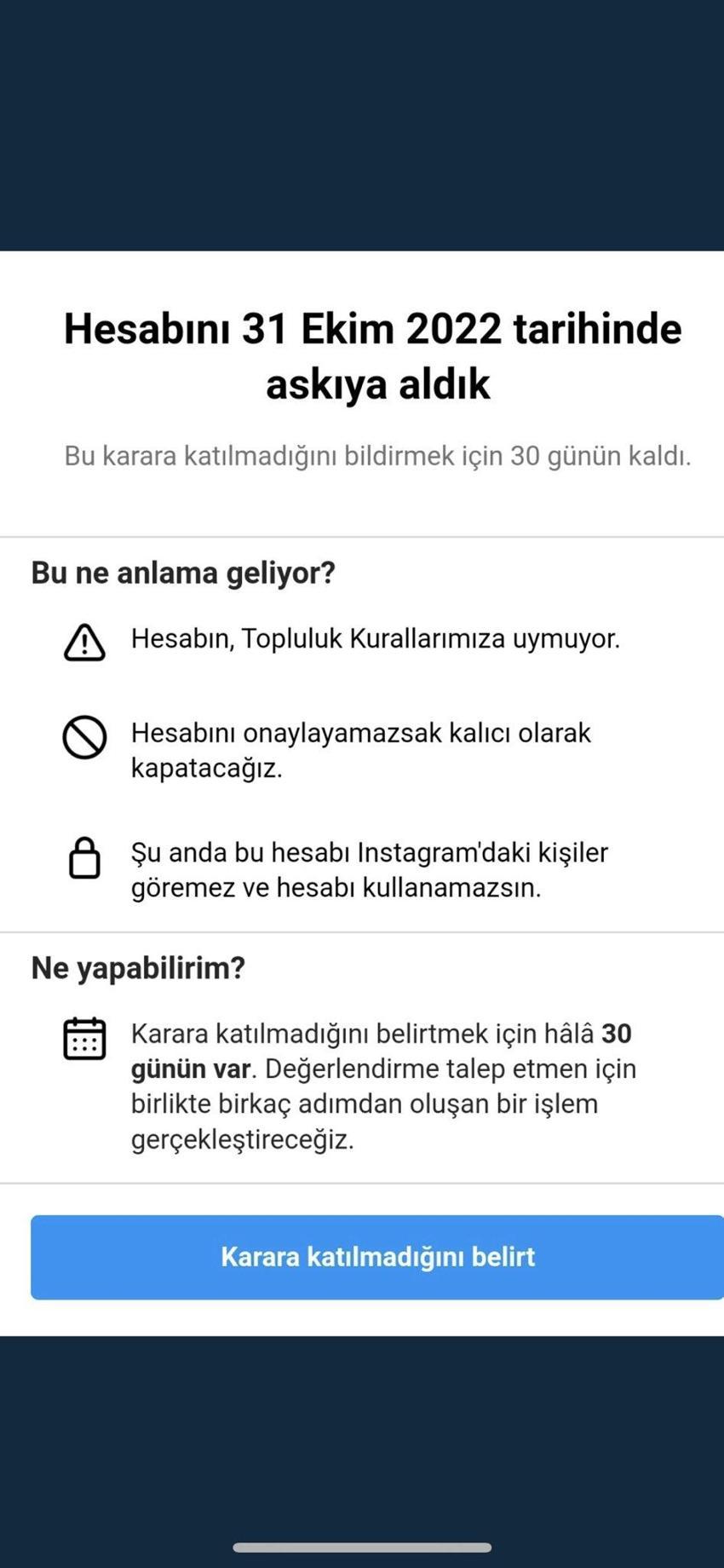 Instagram hesabı askıya alındı! Instagram neden kendi kendine kapanıyor?