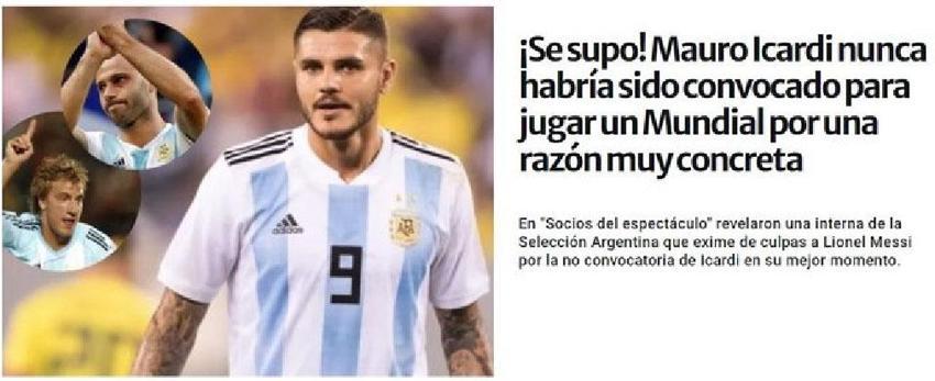 Arjantin'den olay yaratacak Mauro Icardi iddiası! Yıldız oyuncuya komplo: Messi, Mascherano ve Maxi Lopez
