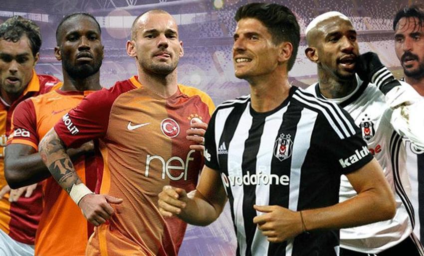 Galatasaray - Beşiktaş derbilerine damga vuran golcüler! 