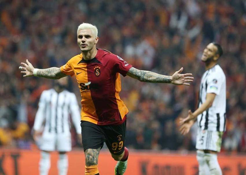 Galatasaray - Beşiktaş derbisinde Icardi'den müthiş gol!