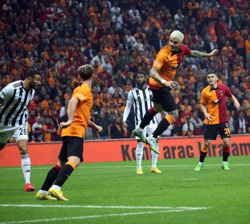 Galatasaray - Beşiktaş derbisinde Icardi'den müthiş gol!