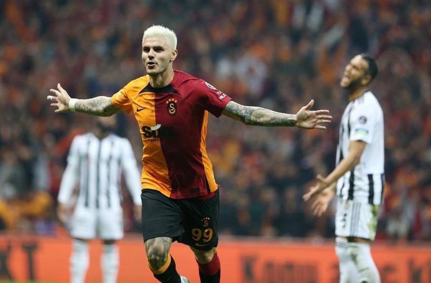 İcardi Beşiktaş maçında şov yaptı Galatasaray taraftarları Messi'yi bombaladı: Asıl pislik sensin