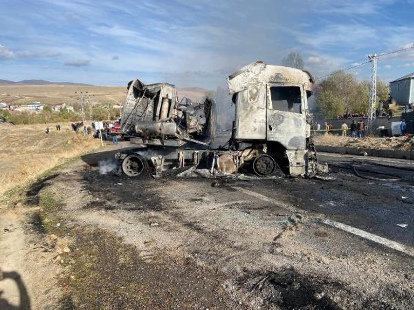 Ağrı'da facia! Yolcu otobüsü, TIR ve tanker çarpıştı: 7 kişi hayatını kaybetti