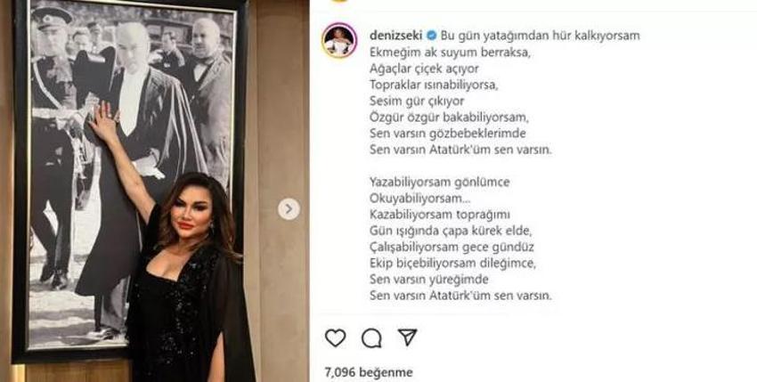 Ünlülerin 10 Kasım paylaşımları!