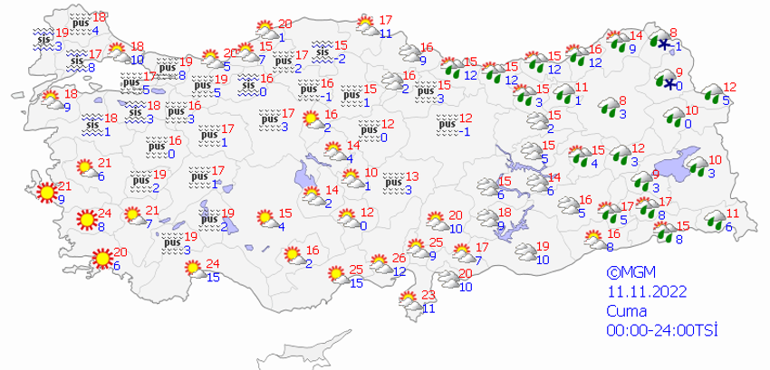 Kar yağışı başlıyor! Saat verildi, Meteoroloji il il son dakika duyurdu