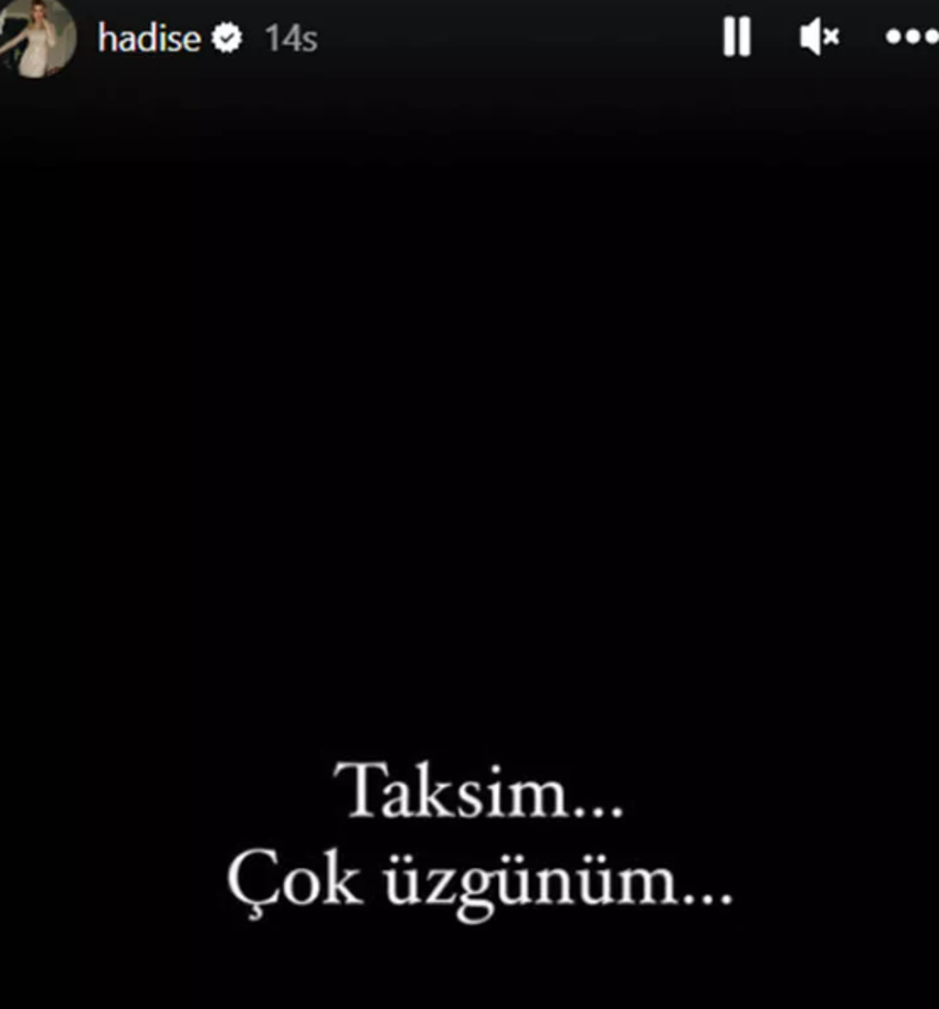 Taksim'de hayatını kaybedenler için ünlüler başsağlığı mesajı yayınladı