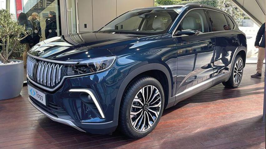 Togg'da ilk kez kullanıldı! Hepsi tek düğmeye bağlı olacak