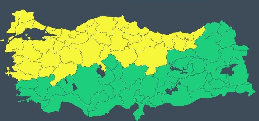 Meteoroloji'den kar yağışı, sağanak ve fırtına uyarısı! Çok kuvvetli geliyor, 39 il için alarm