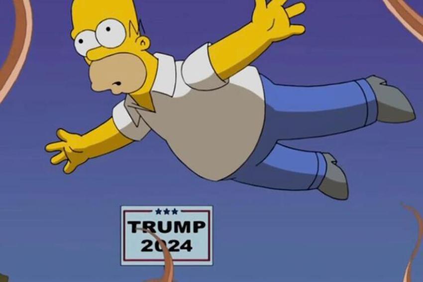 Simpsonlar yine 15 yıl önceden bildiler! Bir Donald Trump kehaneti daha gerçek oldu