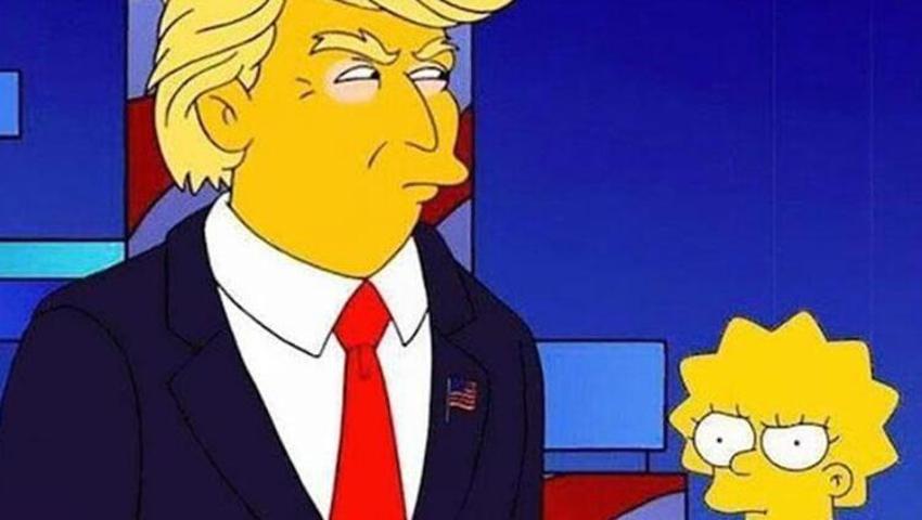Simpsonlar yine 15 yıl önceden bildiler! Bir Donald Trump kehaneti daha gerçek oldu