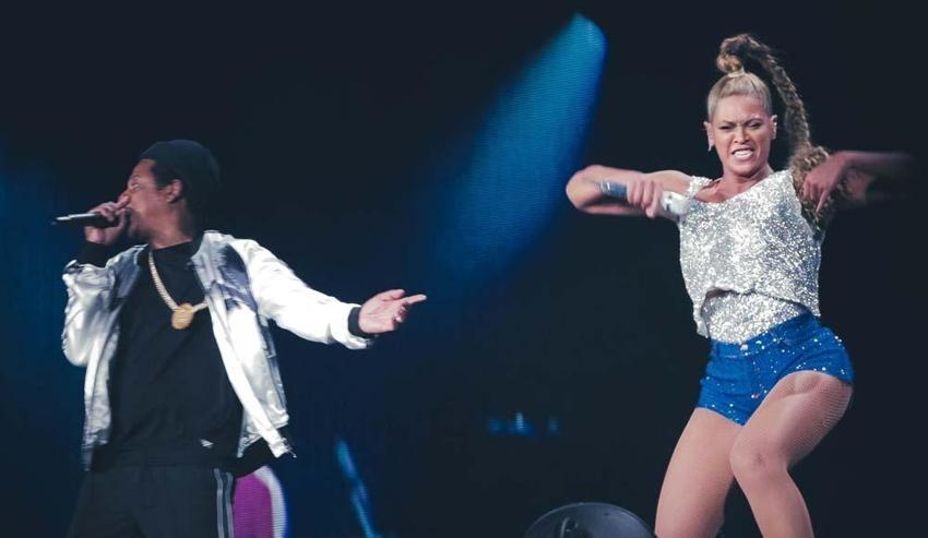 Beyonce'nin en büyük rakibi kocası oldu!