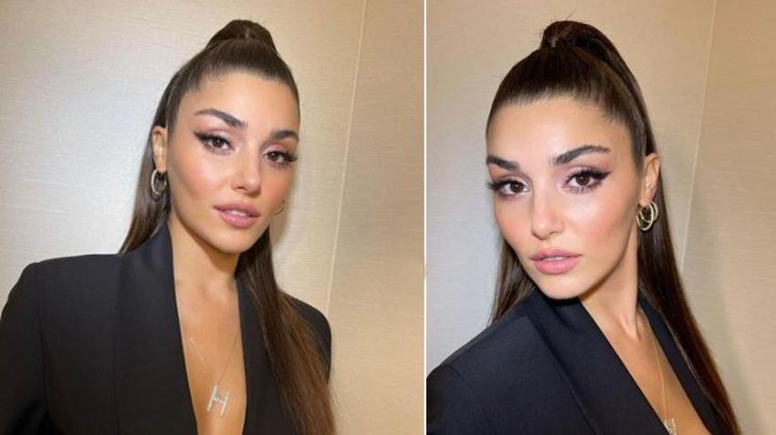Hande Erçel son pozuyla sosyal medya salladı! "Ne yapıyorsunuz Hande Hanım'
