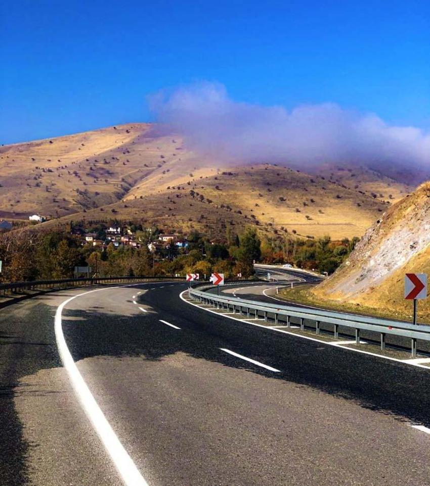 Doğunun gizli denizi Hazar Gölü^'nde sonbahar güzelliği