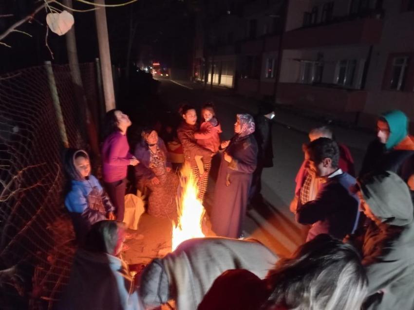 Deprem sonrası bölgeden yeni görüntüler geldi