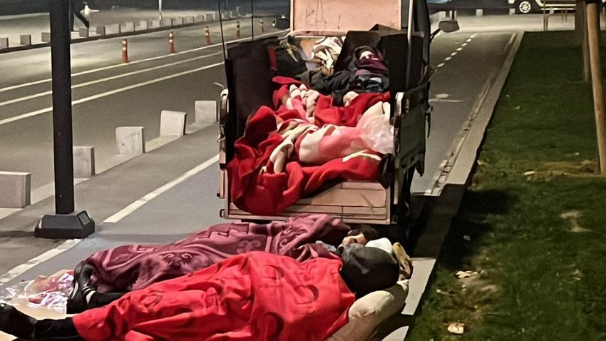 Deprem sonrası bölgeden yeni görüntüler geldi
