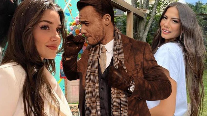 Hande Erçel, Kerem Bürsin ve Demet Özdemir'i duyunca tepki gösterdi!