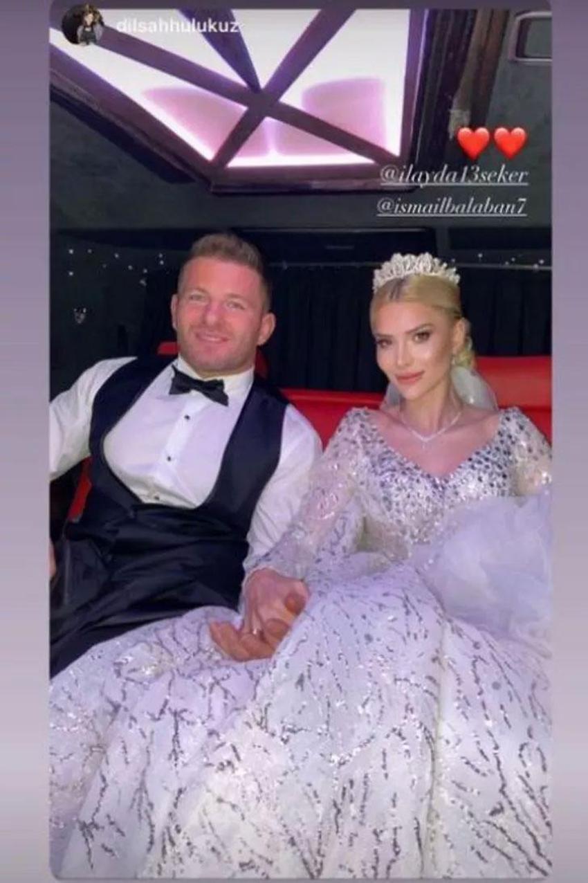 İlayda Şeker ve İsmail Balaban ikinci düğünü Antalya'da yaptı!