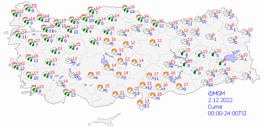 Meteoroloji'den yoğun kar yağışı uyarısı! Kış çok soğuk ve sert geçecek, 3 dereceye düşüyor