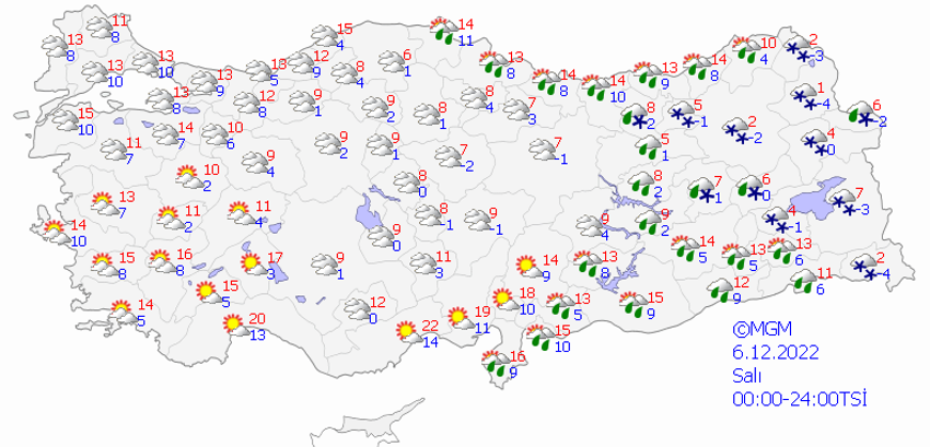 Yoğun kar yağışı başlıyor! Sıcaklıklar eksiye yaklaştı, Meteoroloji gün verdi ve illeri duyurdu