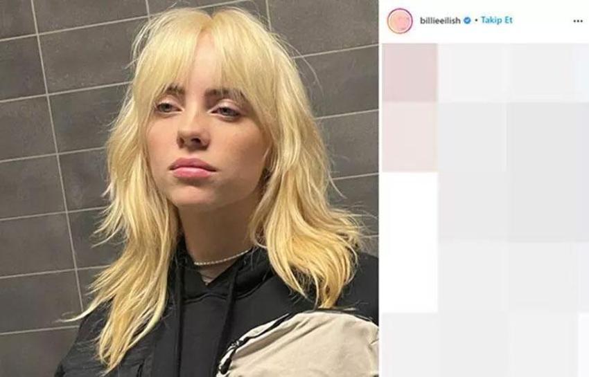 Billie Eilish'ten dikkat çeken itiraf: Sarışınken farklı davranılıyordum