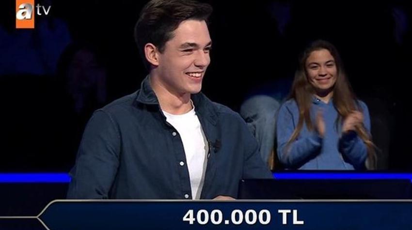 Kim Milyoner Olmak İster yarışmasına damga vurdu! Genç yarışmacı 1 milyona kadar ulaştı