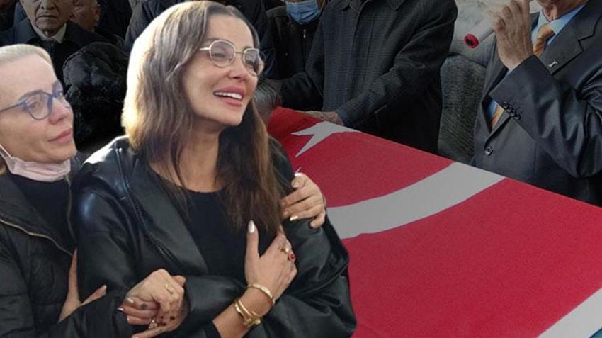 Özge Ulusoy'un en acı günü! Babasını son yolculuğuna uğurladı