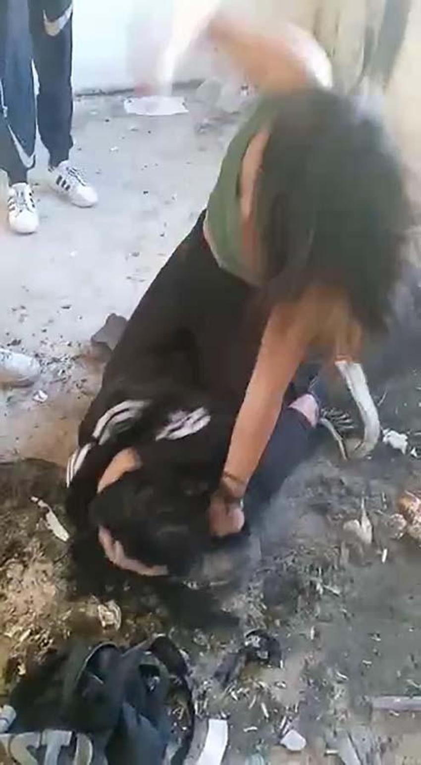 Yer: Erzurum... Kızlar birbirine girdi! Nedeni ise bakın ne çıktı?