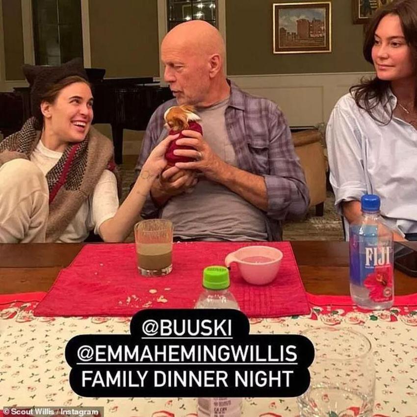 Bruce Willis'in hastalığı ilerledi! Eski eşi yalnız bırakmıyor