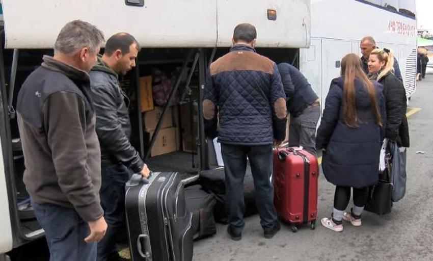 Otobüsle gelip TIR ve kamyonlarla götürüyorlar! 'Burası çok ucuz'