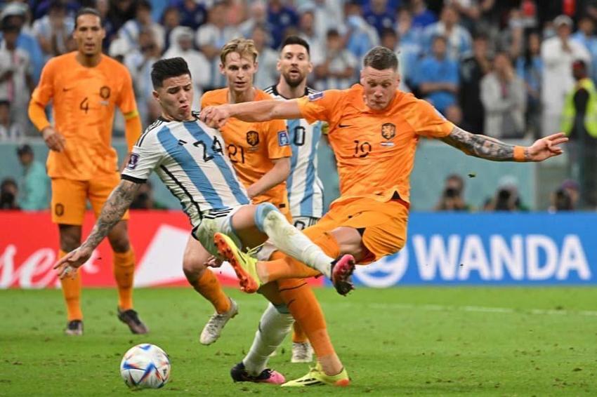 Hollanda-Arjantin maçında büyük gerginlik! Messi'den Weghorst'a şok sözler: Ne bakıyorsun aptal!