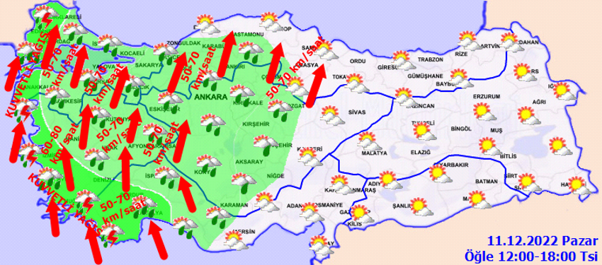 Meteoroloji son dakika duyurdu! Kar yağışı başlıyor, iller tek tek açıklandı