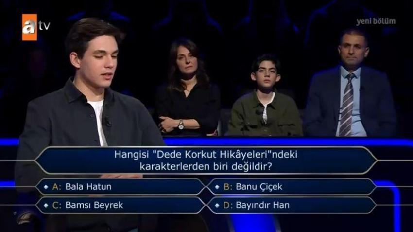 Kim Milyoner Olmak İster'de 1 milyonluk soru açıldı!