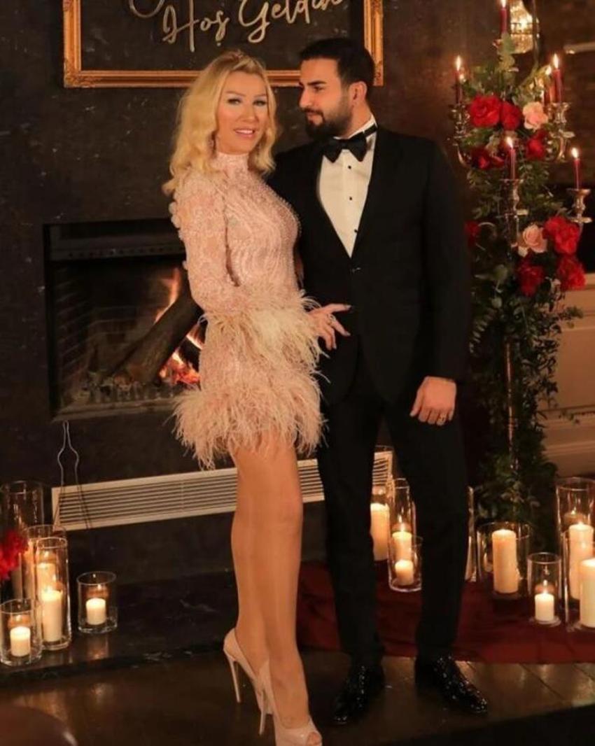 Seda Sayan ve Çağlar Ökten'in romantik gecesi!