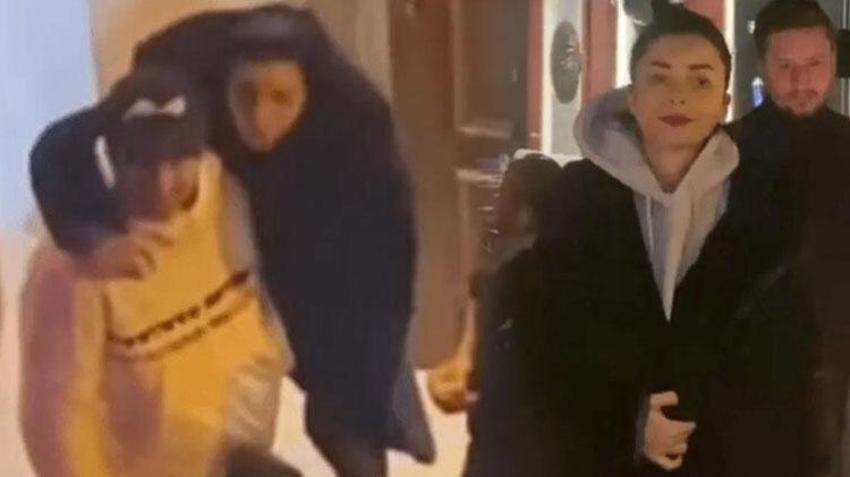 Bir aylık evlilikten sonra boşanan Merve Boluğur ile Mert Aydın sarmaş dolaş görüntülendi