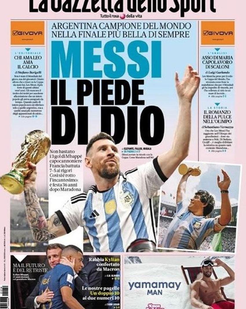 Martinez'i, Di Maria'yı, Messi'yi bıraktılar ona saldırdılar: Rezalet