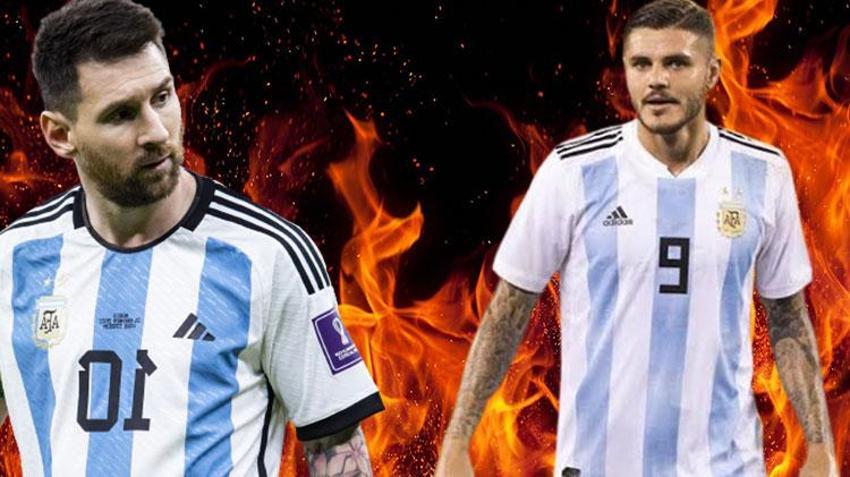 'Bu pisliğin burada ne işi var?' haberi fiyasko çıktı! İcardi'nin Messi paylaşımı sosyal medyayı salladı