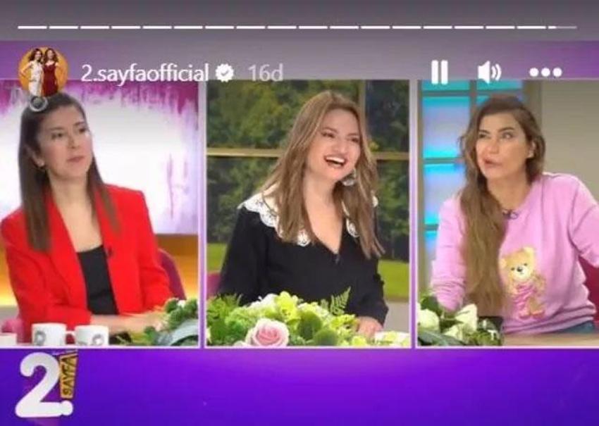 Ebru Şancı kocasının maçtaki o hareketine takıldığını itiraf etti! 'Maçta mesaj atıyorum'