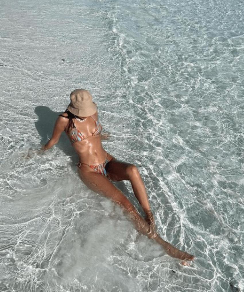 Nicole Poturalski, Maldivler'de tatilde! Paylaşımlarıyla olay oldu