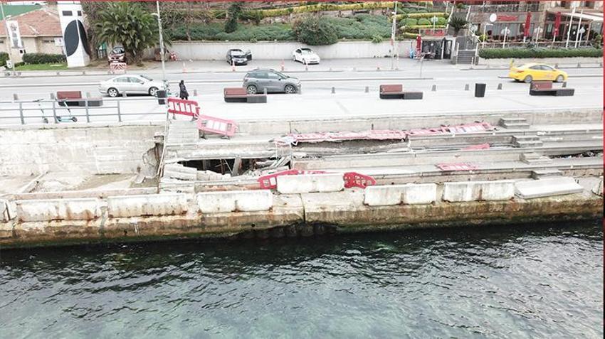 Üsküdar Sahili'nde korkutan görüntü! Yürürken fark ettiler: Oturup çay içiyorduk