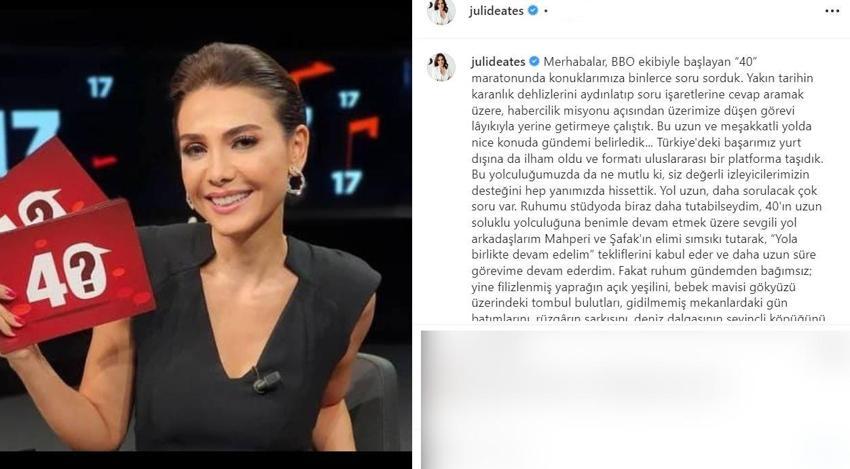 Jülide Ateş mesleğine ara vermişti! 'Oyunculuk teklifi' cevabı