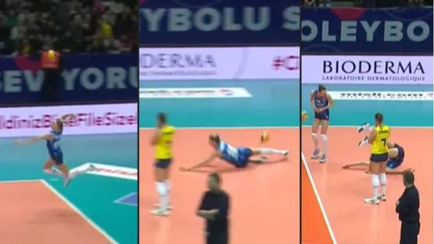 Fenerbahçe Opet'in yıldızı Arina Fedorovtseva büyük tehlike atlattı!