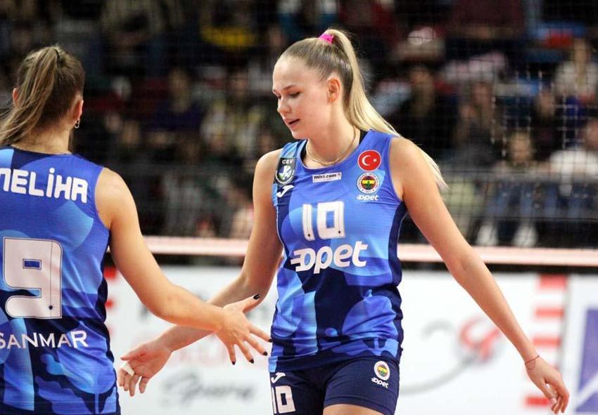 Fenerbahçe Opet'in yıldızı Arina Fedorovtseva büyük tehlike atlattı!