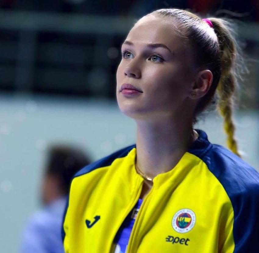 Fenerbahçe Opet'in yıldızı Arina Fedorovtseva büyük tehlike atlattı!