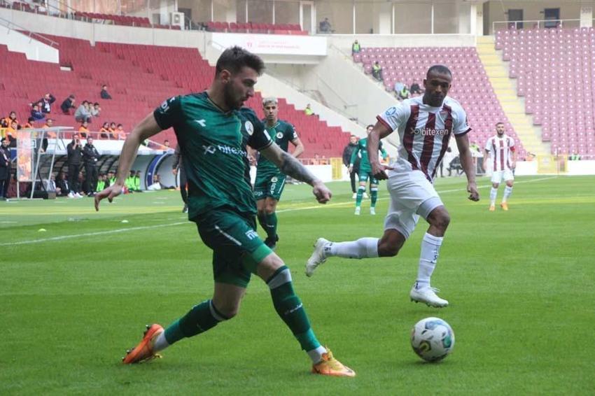 Süper Lig'de Hatayspor ile Giresunspor karşı karşıya geldi