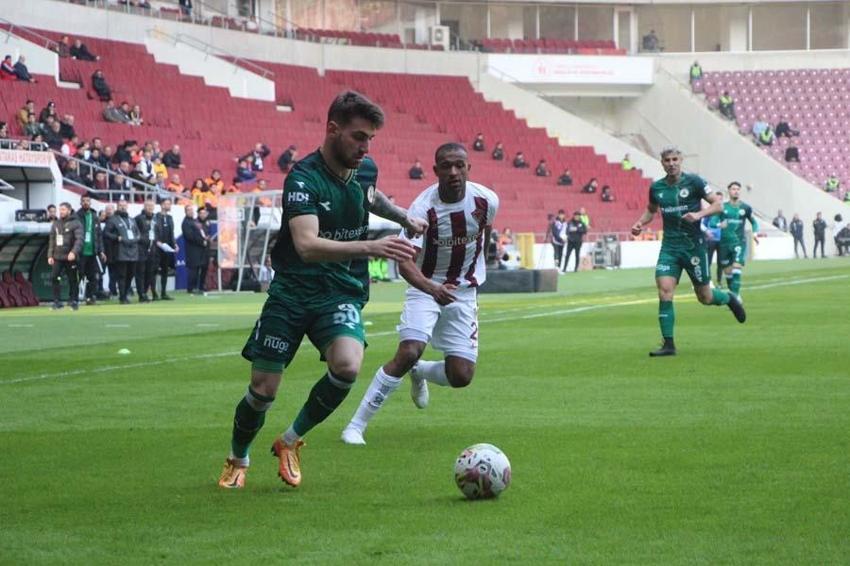 Süper Lig'de Hatayspor ile Giresunspor karşı karşıya geldi